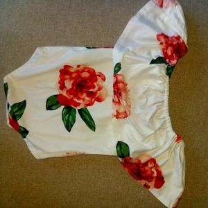 Baby Girl Floral Onesie